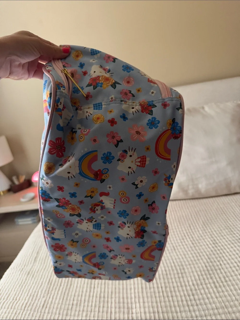 Posh Peanut Springtime Hello Kitty Duffle